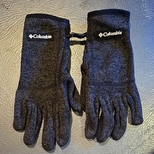 Columbia Black Gloves
